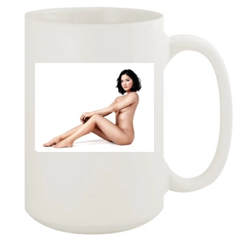 Olivia Munn 15oz White Mug