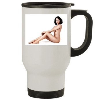 Olivia Munn Stainless Steel Travel Mug