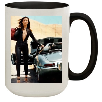 Olivia Wilde 15oz Colored Inner & Handle Mug