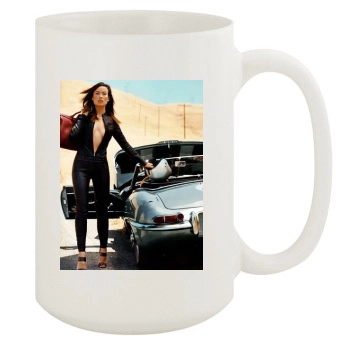 Olivia Wilde 15oz White Mug