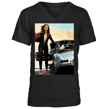 Olivia Wilde Men's V-Neck T-Shirt