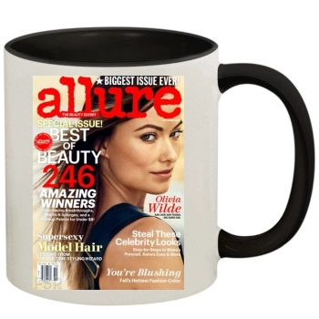 Olivia Wilde 11oz Colored Inner & Handle Mug