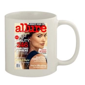 Olivia Wilde 11oz White Mug