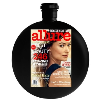 Olivia Wilde Round Flask