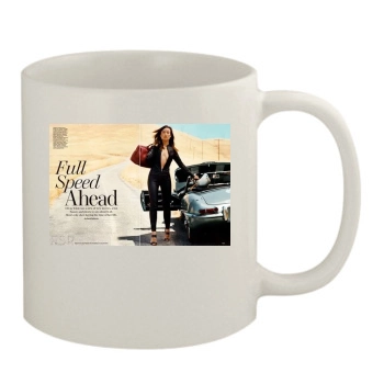 Olivia Wilde 11oz White Mug