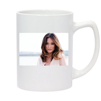 Olivia Wilde 14oz White Statesman Mug