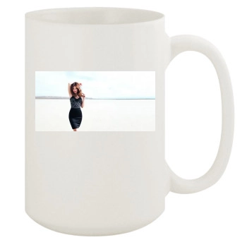 Olivia Wilde 15oz White Mug