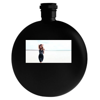 Olivia Wilde Round Flask