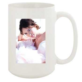 Olivia Wilde 15oz White Mug