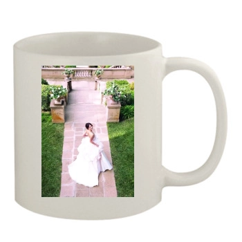 Olivia Wilde 11oz White Mug