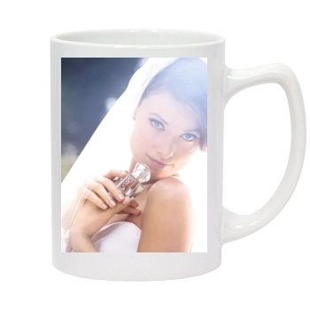 Olivia Wilde 14oz White Statesman Mug