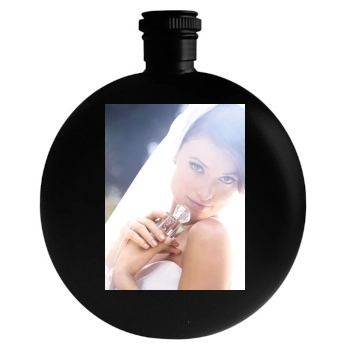 Olivia Wilde Round Flask