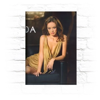 Olivia Wilde Metal Wall Art