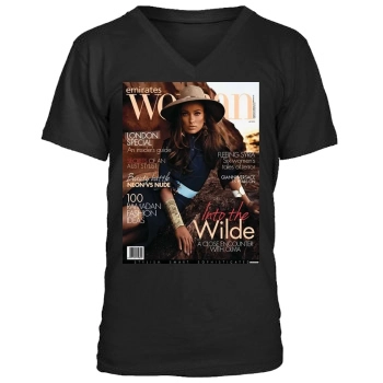 Olivia Wilde Men's V-Neck T-Shirt