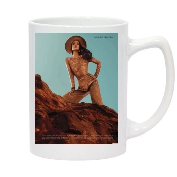 Olivia Wilde 14oz White Statesman Mug