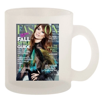 Olivia Wilde 10oz Frosted Mug