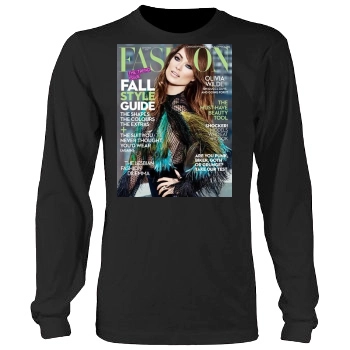 Olivia Wilde Men's Heavy Long Sleeve TShirt