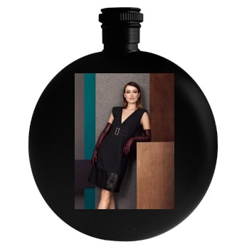 Olivia Wilde Round Flask