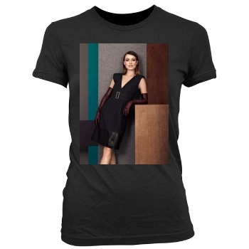 Olivia Wilde Women's Junior Cut Crewneck T-Shirt