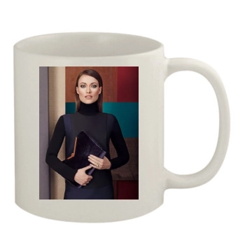 Olivia Wilde 11oz White Mug