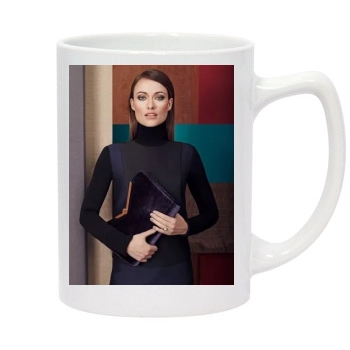 Olivia Wilde 14oz White Statesman Mug