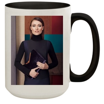 Olivia Wilde 15oz Colored Inner & Handle Mug