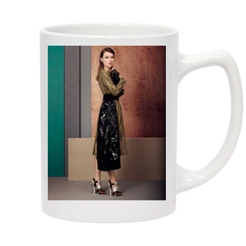 Olivia Wilde 14oz White Statesman Mug