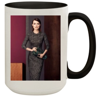 Olivia Wilde 15oz Colored Inner & Handle Mug