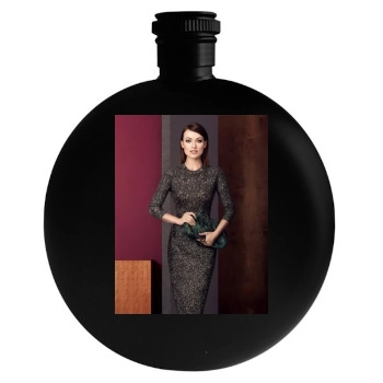 Olivia Wilde Round Flask