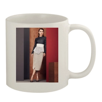 Olivia Wilde 11oz White Mug