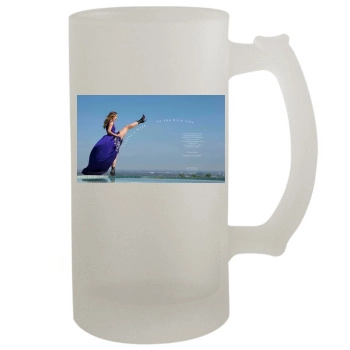 Olivia Wilde 16oz Frosted Beer Stein