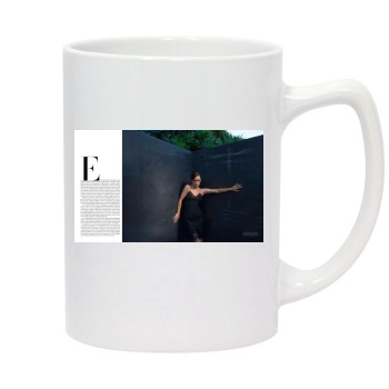 Olivia Wilde 14oz White Statesman Mug