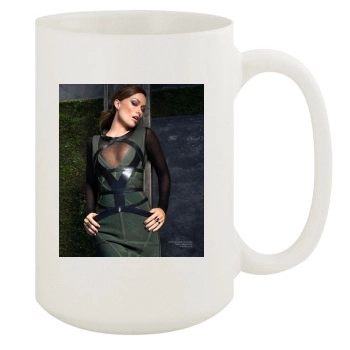 Olivia Wilde 15oz White Mug