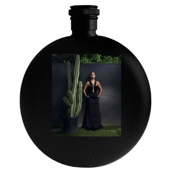 Olivia Wilde Round Flask