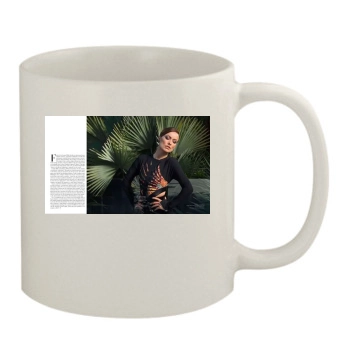 Olivia Wilde 11oz White Mug