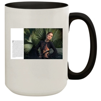 Olivia Wilde 15oz Colored Inner & Handle Mug