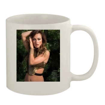 Olivia Wilde 11oz White Mug