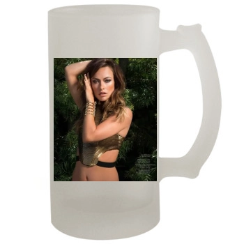 Olivia Wilde 16oz Frosted Beer Stein