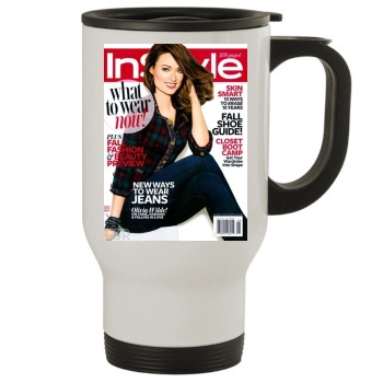 Olivia Wilde Stainless Steel Travel Mug