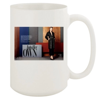 Olivia Wilde 15oz White Mug