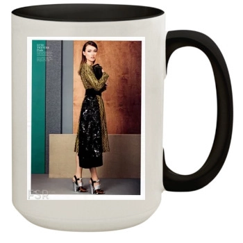 Olivia Wilde 15oz Colored Inner & Handle Mug