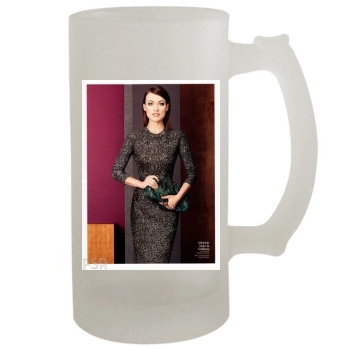 Olivia Wilde 16oz Frosted Beer Stein