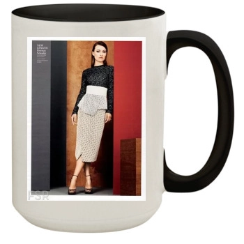 Olivia Wilde 15oz Colored Inner & Handle Mug