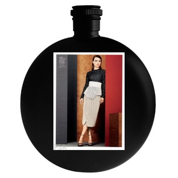 Olivia Wilde Round Flask