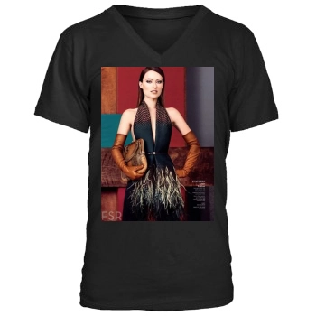 Olivia Wilde Men's V-Neck T-Shirt