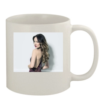 Olivia Wilde 11oz White Mug