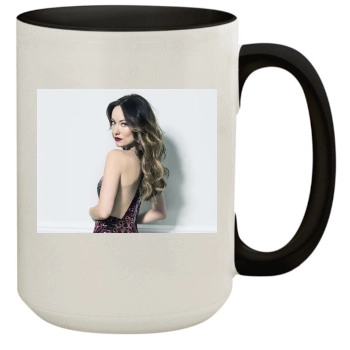 Olivia Wilde 15oz Colored Inner & Handle Mug