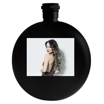 Olivia Wilde Round Flask