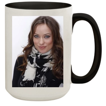 Olivia Wilde 15oz Colored Inner & Handle Mug