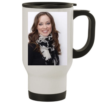 Olivia Wilde Stainless Steel Travel Mug